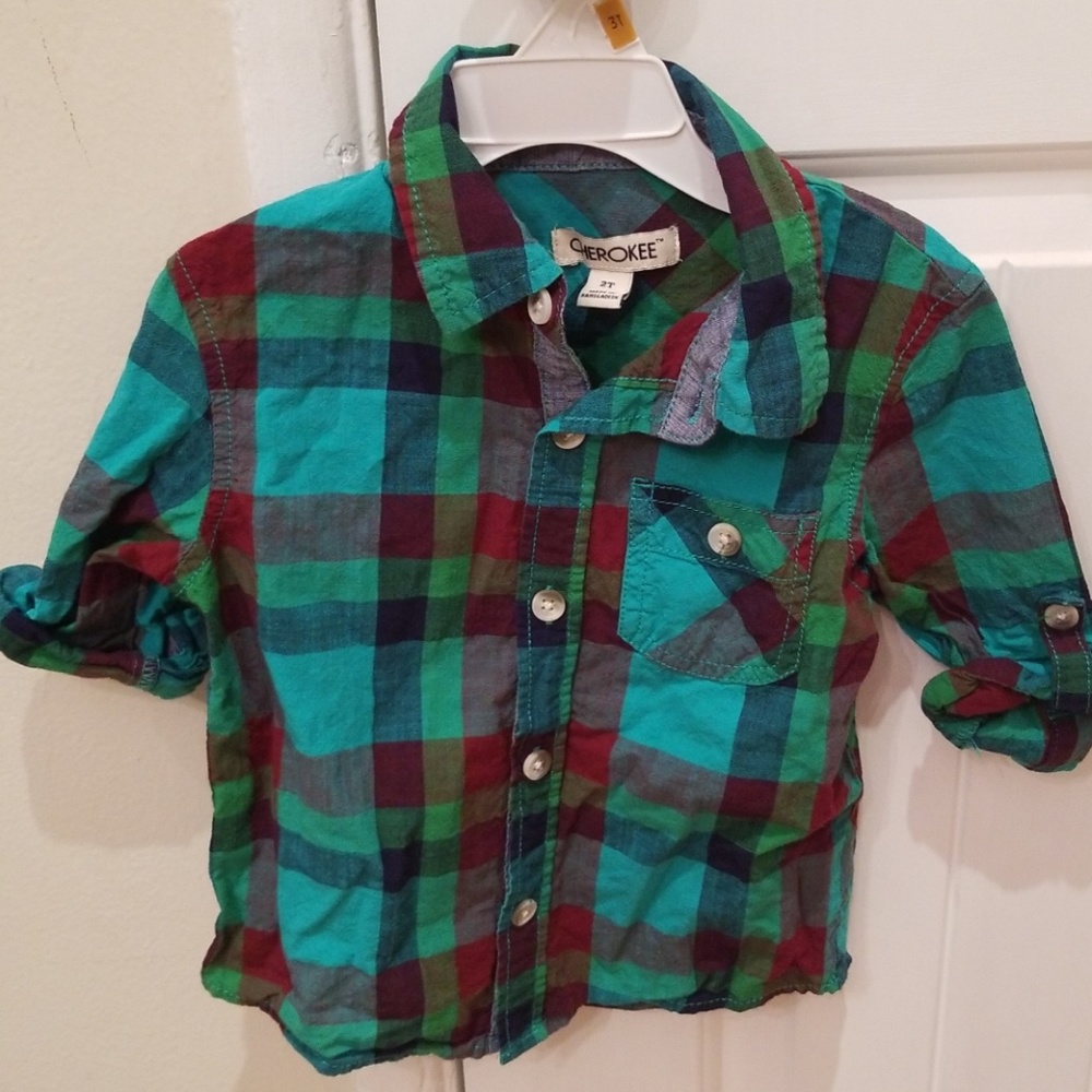 Toddler Boy Flannel 2T